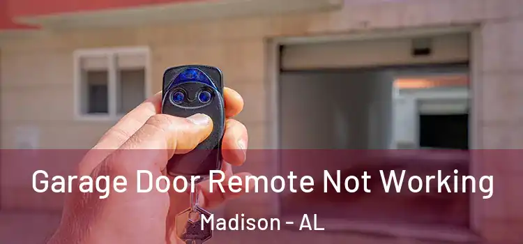  Garage Door Remote Not Working Madison - AL