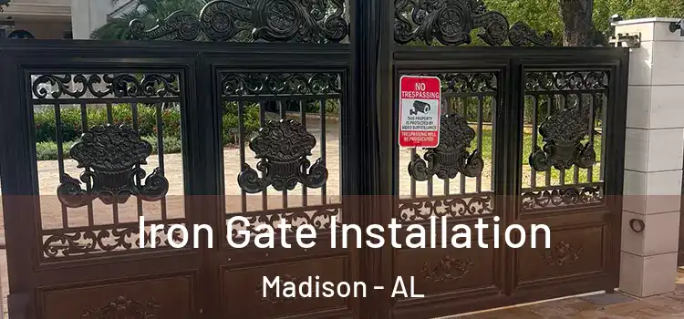  Iron Gate Installation Madison - AL
